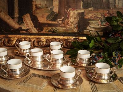 Set da Caffè in Argento