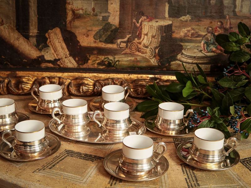 Set da Caffè in Argento