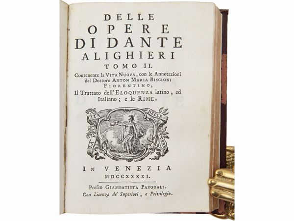 Dante Alighieri - Delle opere di Dante Alighieri