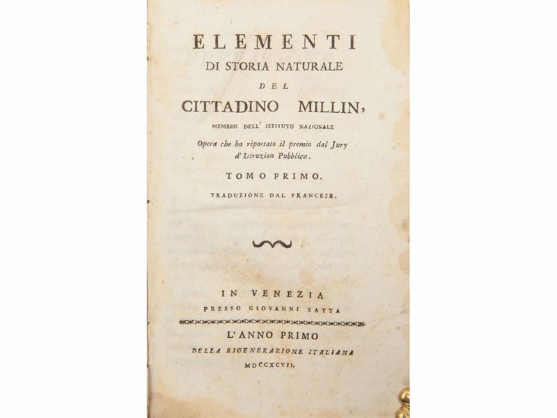 Elementi di Storia Naturale del Cittadino Millin