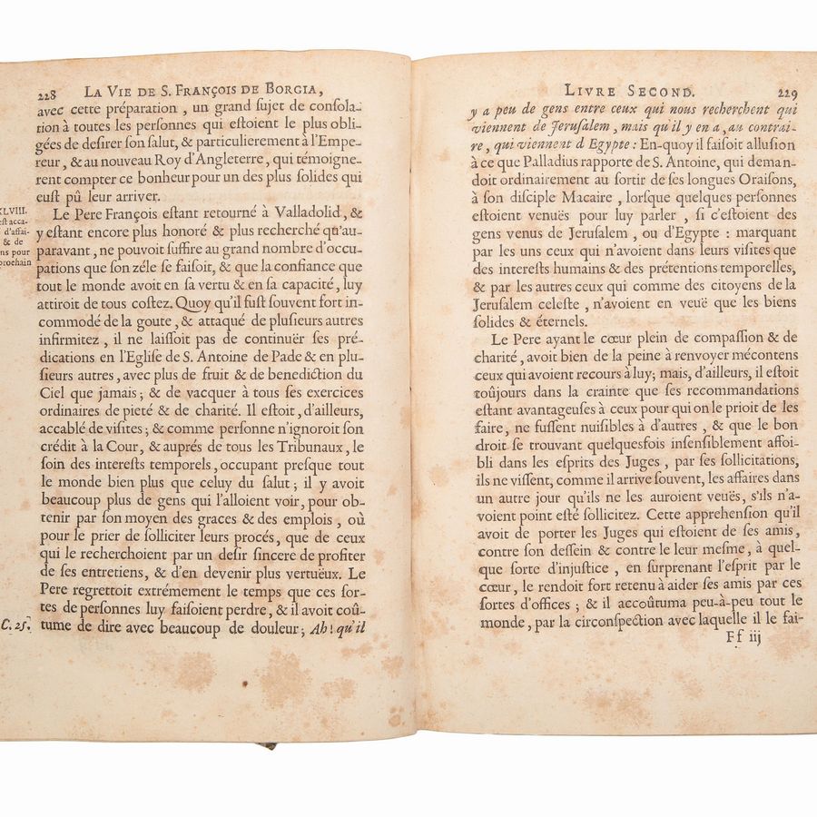 Antoine Verjus - La Vie De S. François De Borgia. Dediée Au Roy