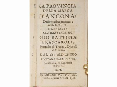 La Provincia della Marca D'ancona...