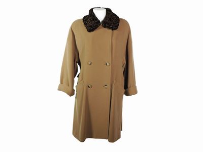 Cappotto in Lana Color Cammello