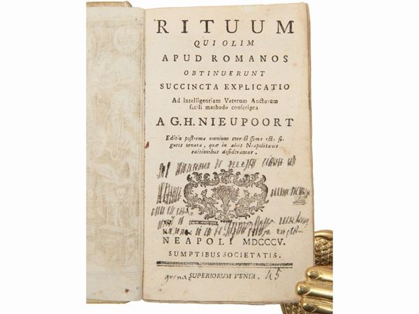 Willelm Hendrik Nieupoort - Rituum qui olim apud Romanos obtinuerunt succinta explicatio...