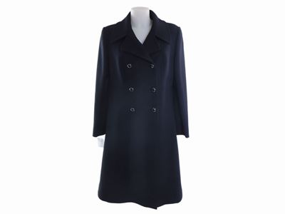 Cappotto in Lana Nera