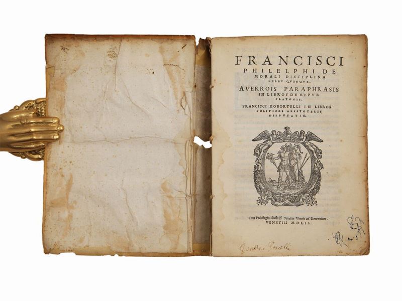 Francesco Filelfo - De Morali Disciplina Libri Quinque