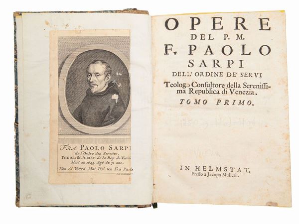 Paolo Sarpi - Opere del P.M.F. Paolo Sarpi