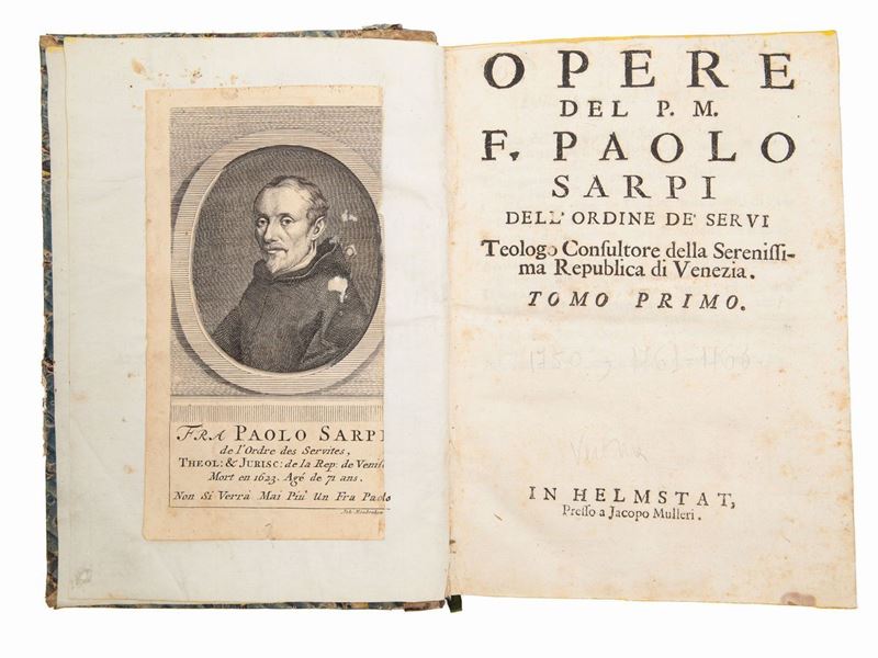 Opere del p.M.f. Paolo Sarpi