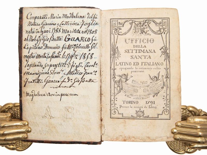 Ufficio della Settimana Santa Latino e Italiano Spiegando le Cerimonie Solite Praticarsi