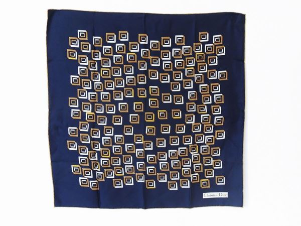 Foulard, Christian Dior  (Early Eighties)  - Auction Vintage Clothes and Accessories - Maison Bibelot - Casa d'Aste Firenze - Milano