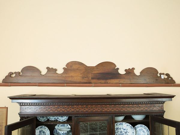Panel - headboard in walnut