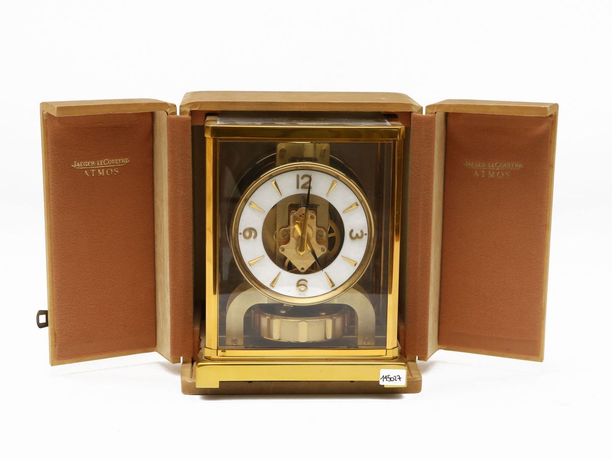 Pendola Atmos in Ottone Dorato, Jaeger le Coultre