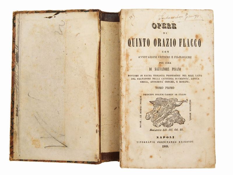 Quintus Horatius Flaccus - Opere di Quinto Orazio Flacco: con Annotazioni Critiche e Filologiche ...