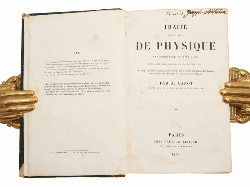 Adolphe Ganot - Traité éLémentaire De Physique Expérimentale Et Appliquée...