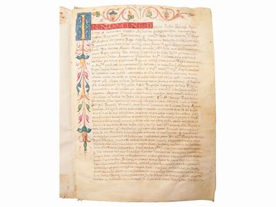 Instrumento della Compra del Ducato di Terra Nova