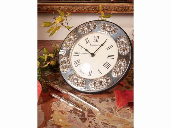 Silver desk accessories, Gucci and Brandimarte