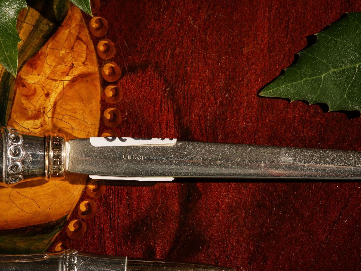 Accessori da Scrivania in Argento, Gucci e Brandimarte