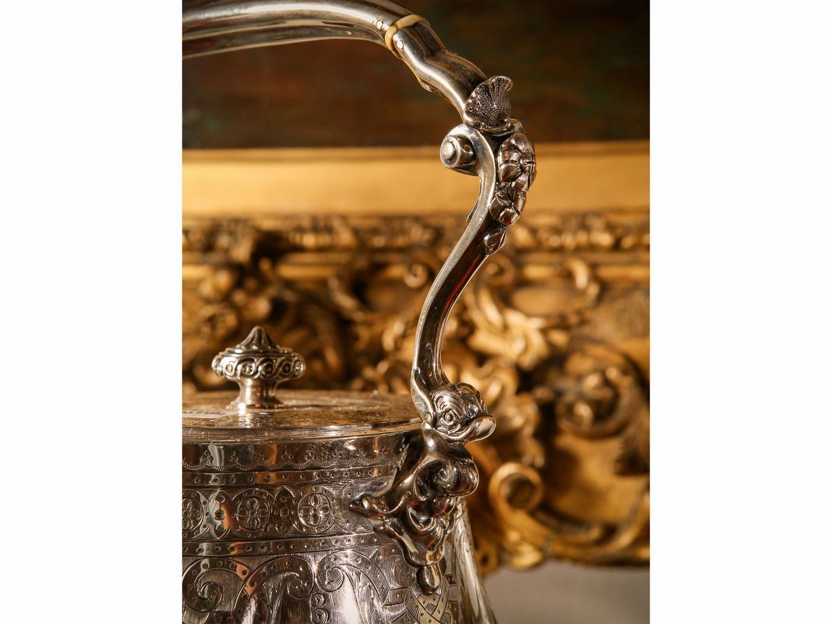 Samovar in Metallo Argentato