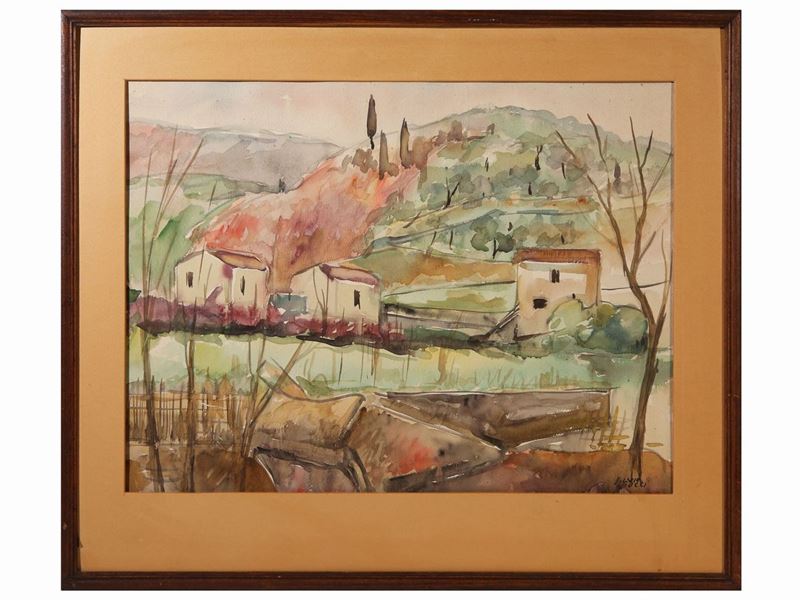 Silvio Pucci - Scorci Toscani