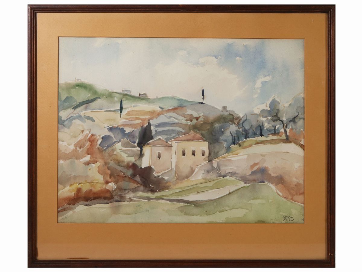 Silvio Pucci - Scorci Toscani
