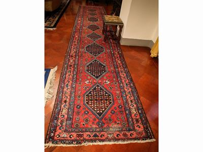 Tappeto Galleria Caucasico di Vecchia Manifattura