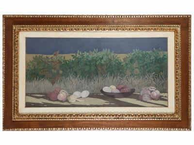 Natura Morta in un Paesaggio 1975