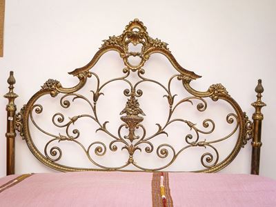 Coppia di Letti Singoli in Ottone