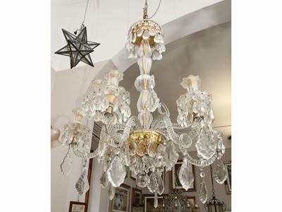 Lampadario in Cristallo