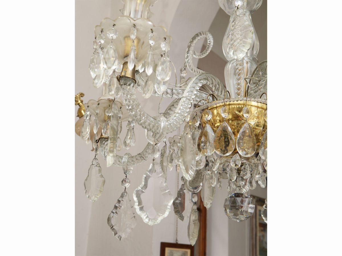 Lampadario in Cristallo