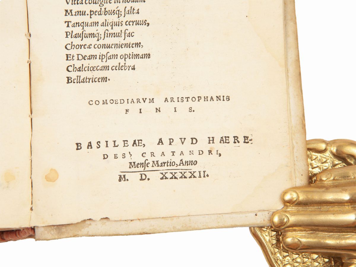 Aristophanes - Aristophanis, Comicorum Principis, Comoediae Undecim, e Graeco in Latinum...