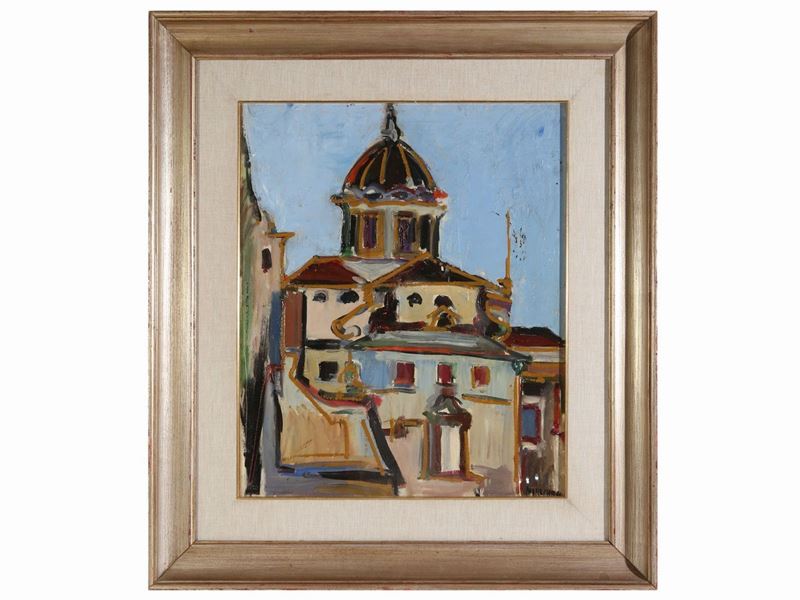 Sante Monachesi - Scorcio di Chiesa
