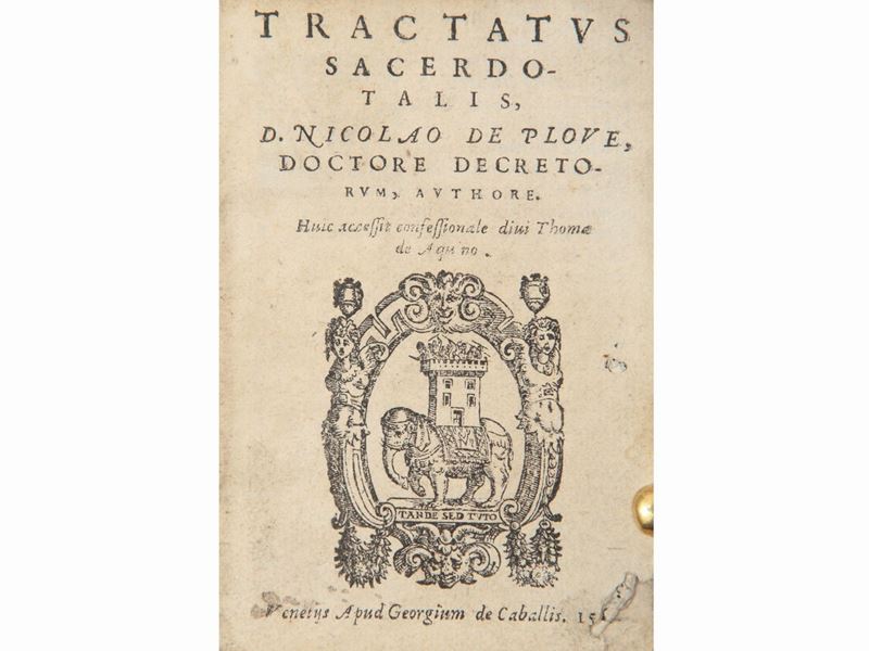 Nicolaus De Plove - Tractatus Sacerdotalis...