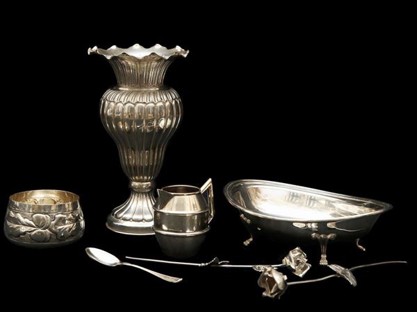 Lot of silverware  - Auction The art of furnishing - Maison Bibelot - Casa d'Aste Firenze - Milano