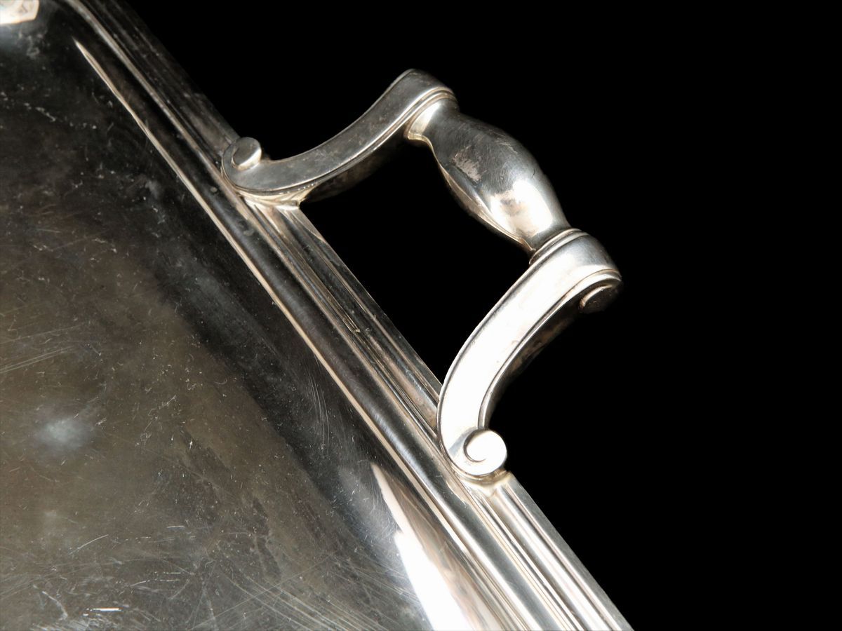 Guantiera in Metallo Argentato