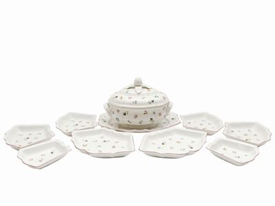 Set da Antipasti in Porcellana, Villeroy & Boch, Modello Petit Fleur