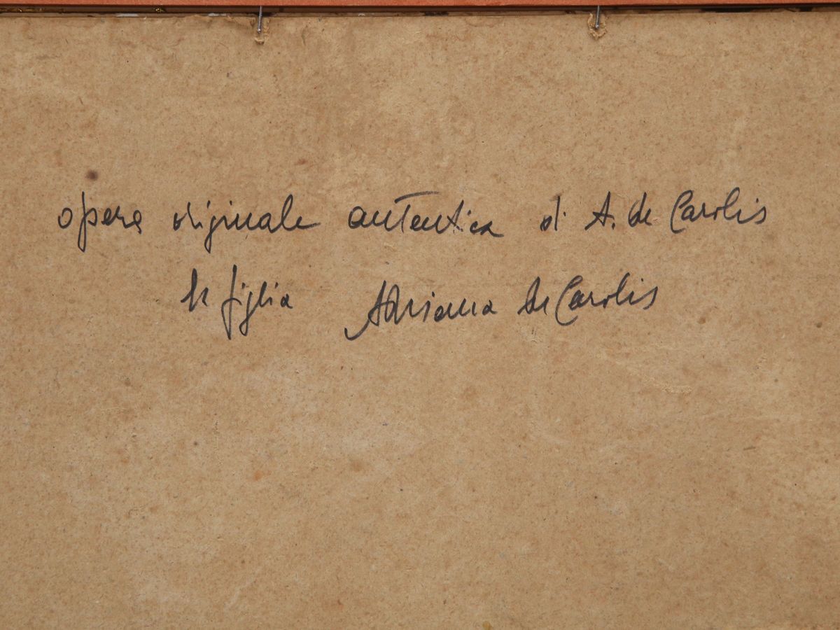 Adolfo De Carolis - Studio per il Quadro e la Xilografia "L'urlo di Achille" 1907