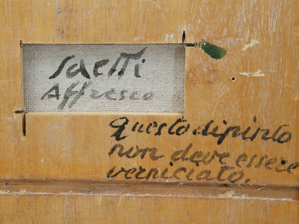 Bruno Saetti - Affresco
