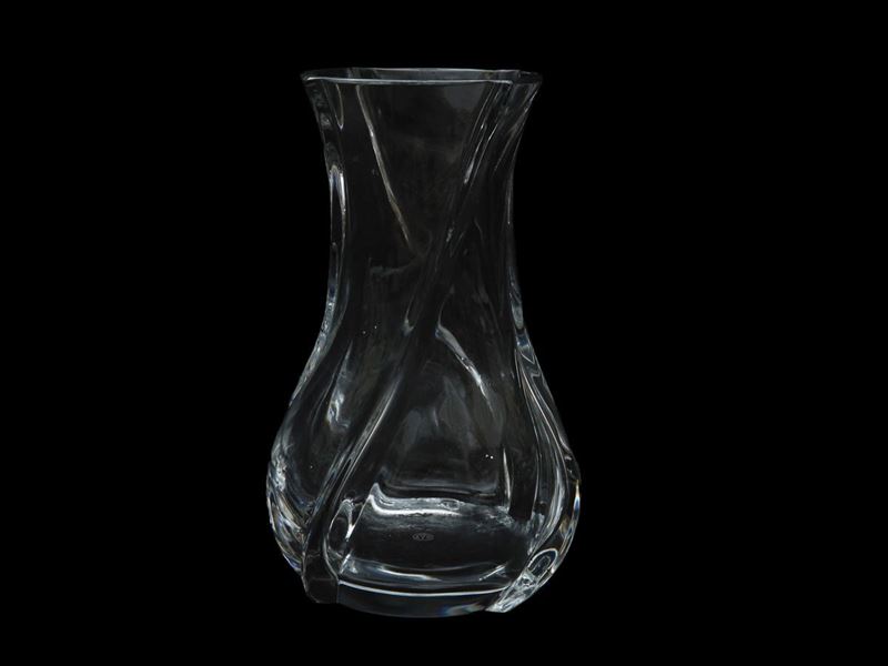 Vaso Serpentine in Cristallo Baccarat