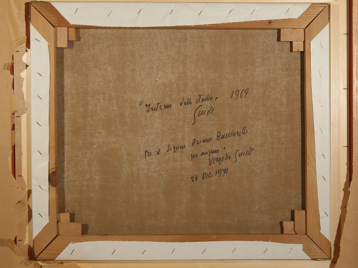 Virgilio Guidi - Interno dello Studio 1969
