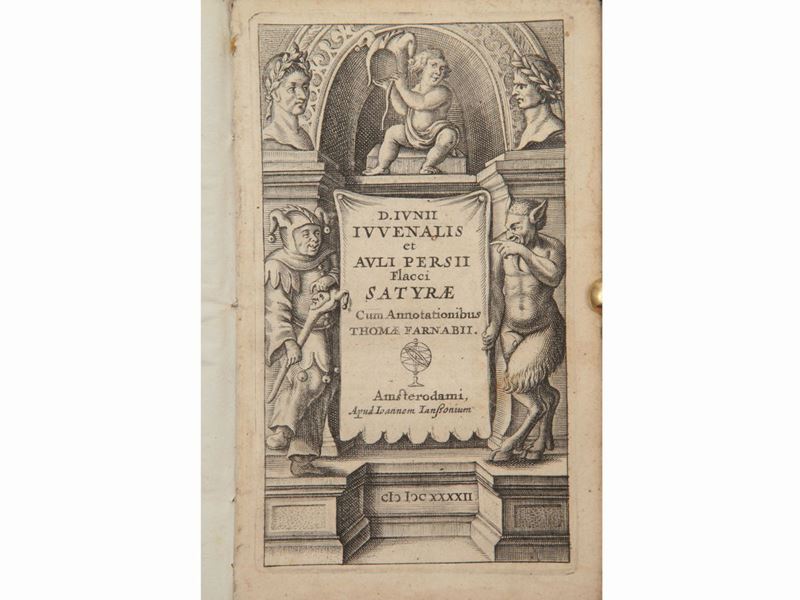 D. Iunii Iuvenalis Et Auli Persii Flacci Satyrae Cum Annotationibus Thomae Farnabii