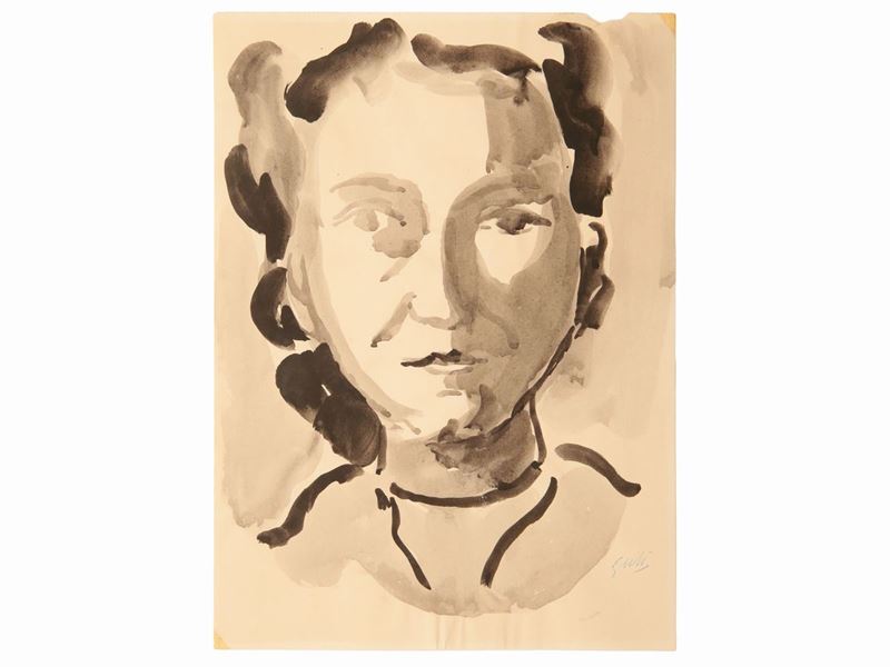 Virgilio Guidi - Viso di Donna