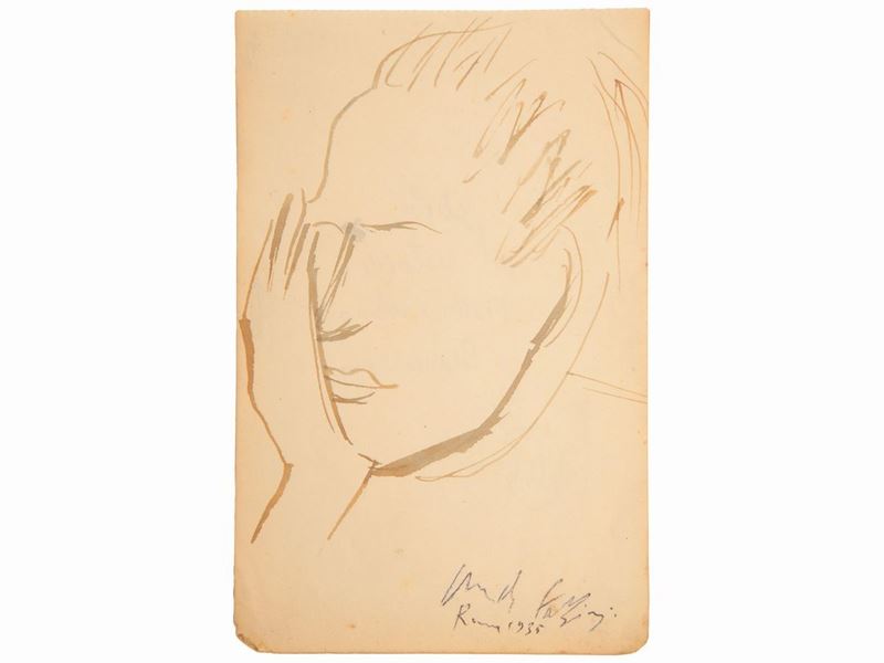 Pericle Fazzini - Ritratto di Uomo 1935 e Rosa 1940
