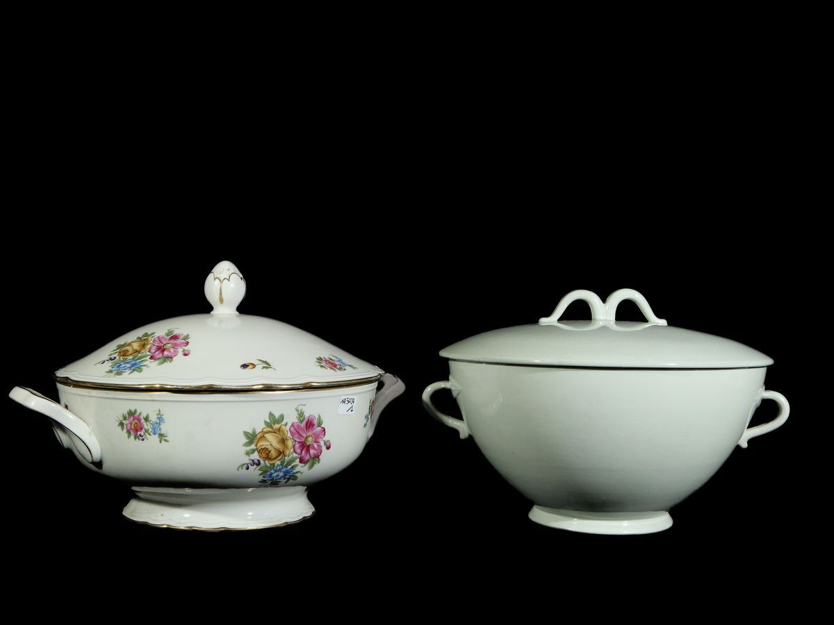 Quattro Zuppiere in Ceramica