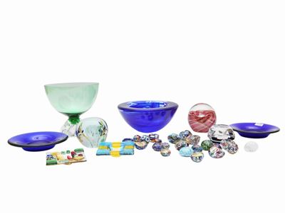 Lotto di Vetri Artistici