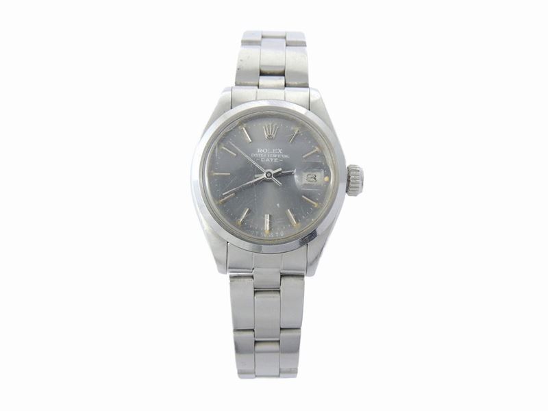 Orologio da Polso per Donna Rolex Date in Acciaio