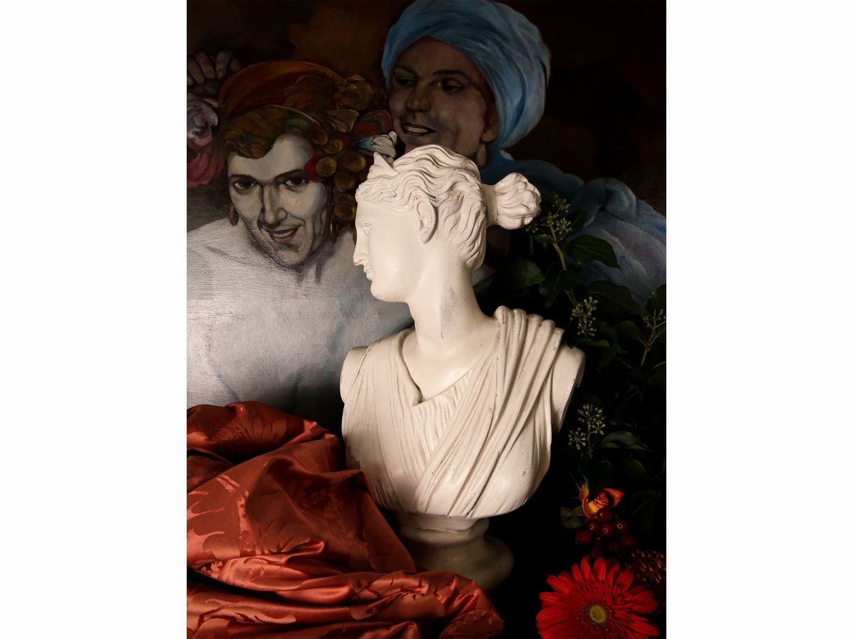 Busto Classico in Gesso