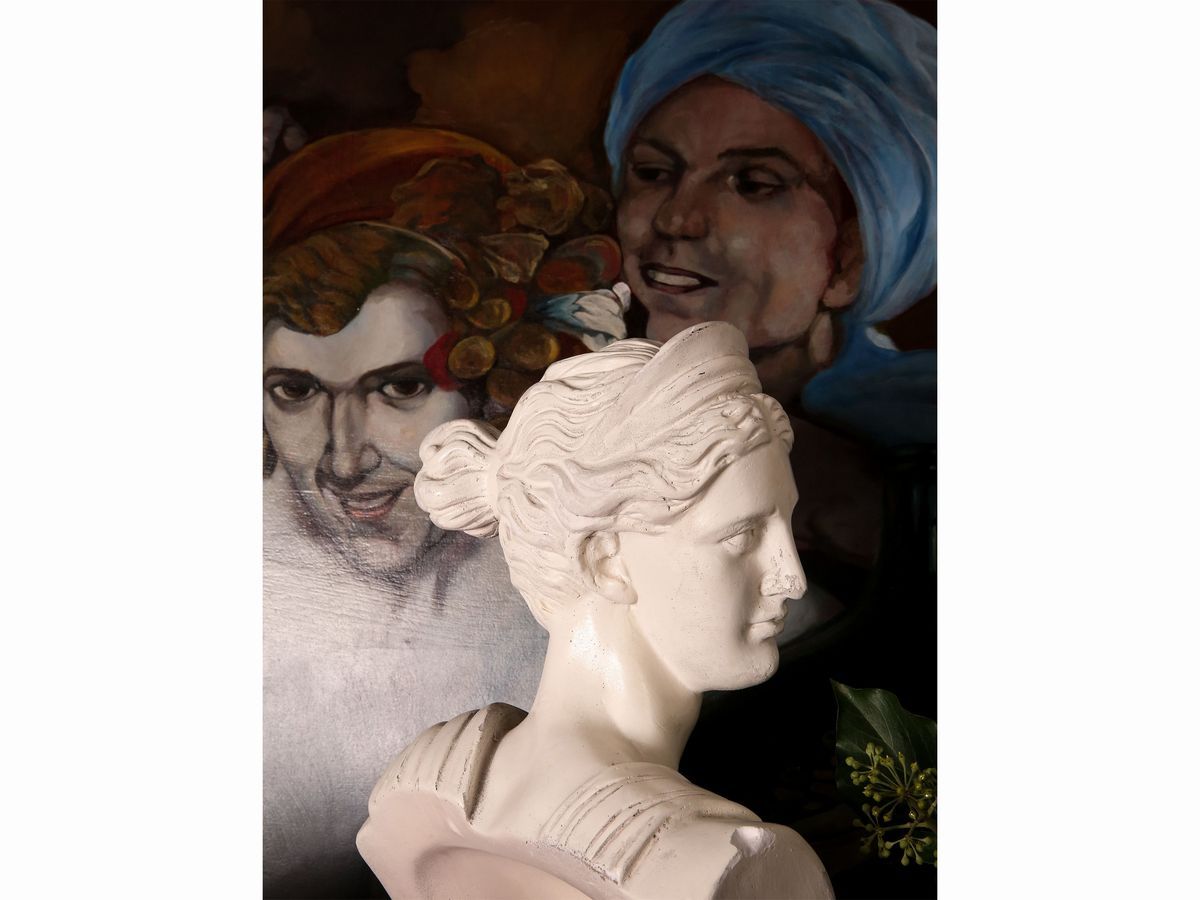 Busto Classico in Gesso
