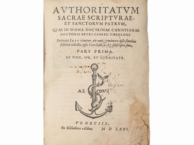 Authoritatum Sacrae Scripturae Et Sanctorum Patrum...