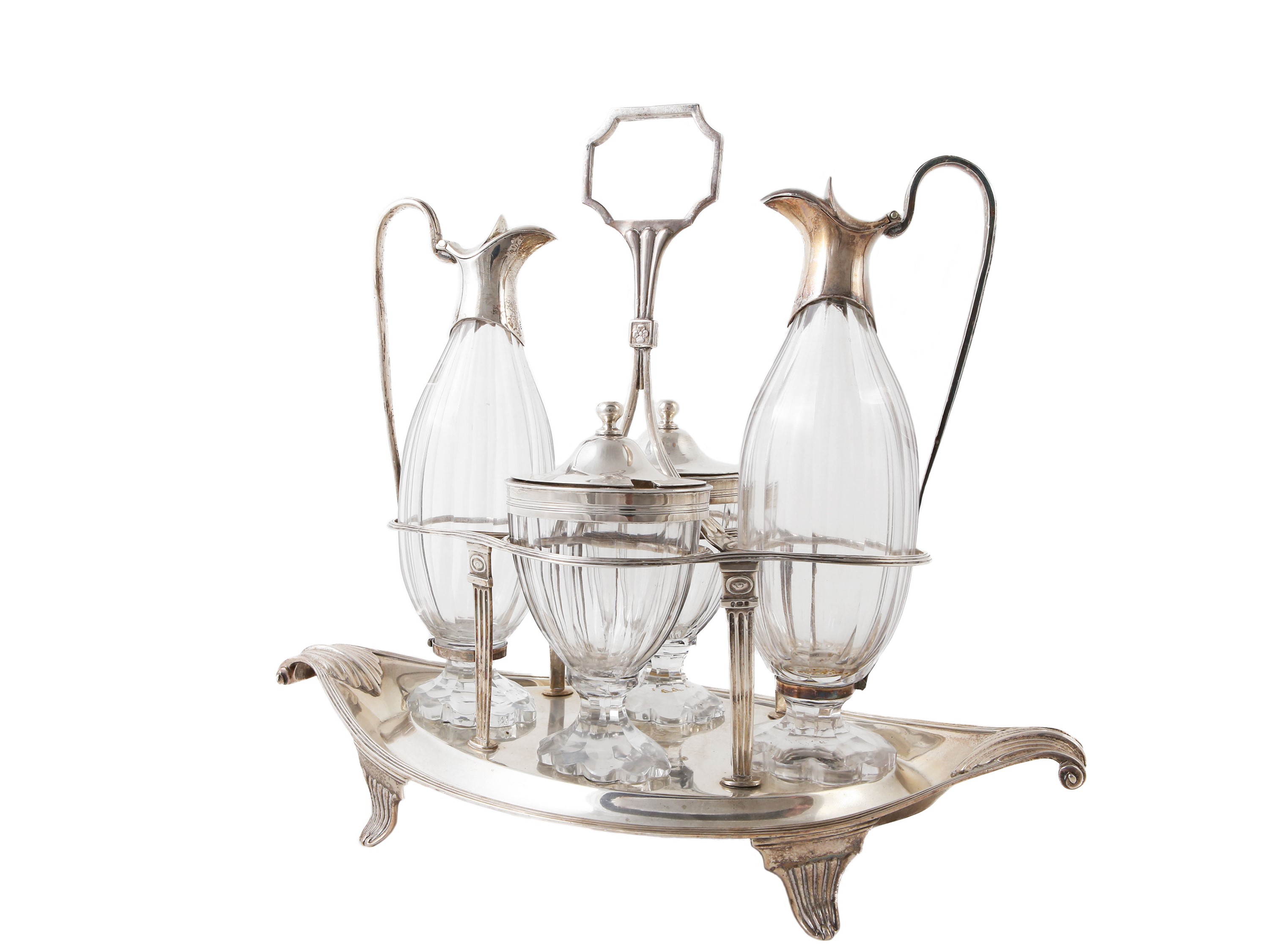 Oliera a Navette in Argento, Henry Chawner