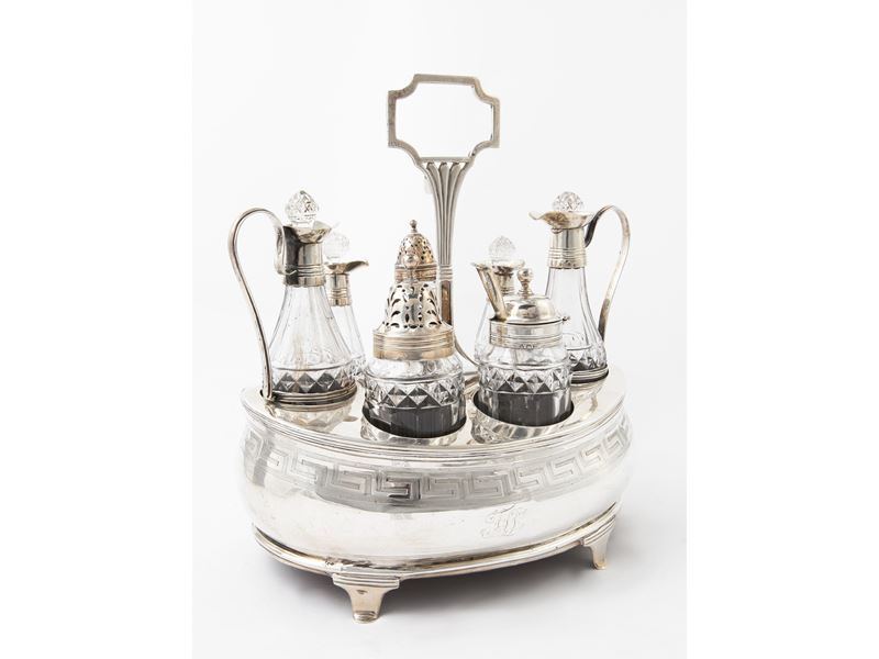 Oliera Ovale in Argento, William Abdy